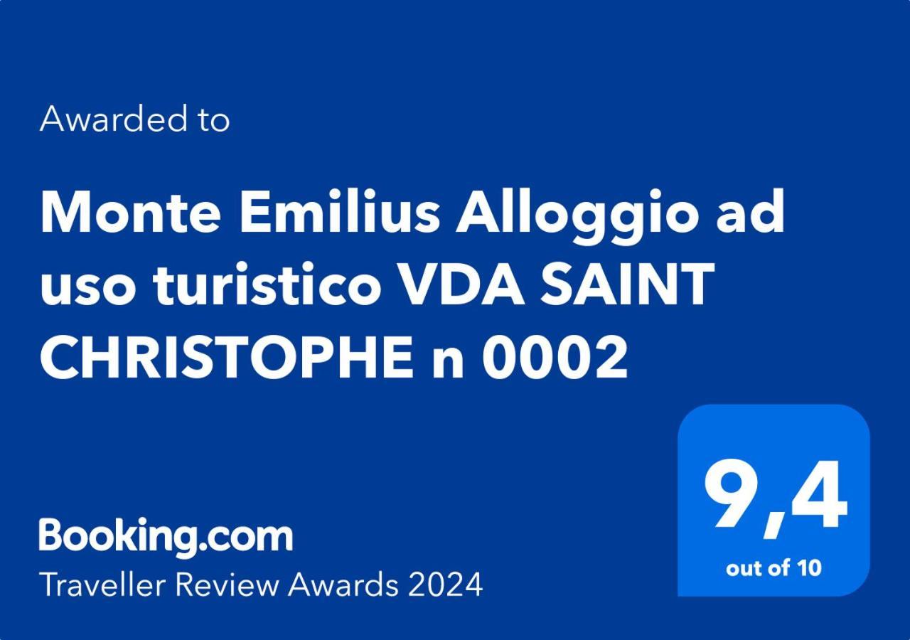 Monte Emilius Alloggio Ad Uso Turistico Vda Saint Christophe N 0002 Luaran gambar